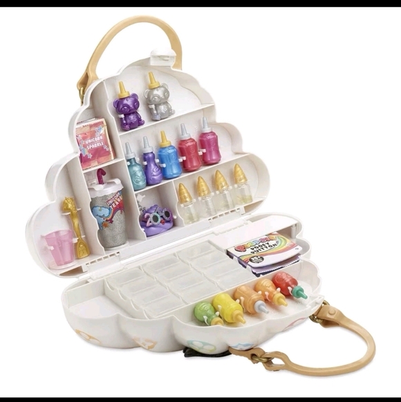 Poopsie Pooey Puitton DIY Slime Kit Carrying Case Purse Poop 35+ Magic Surprises - Picture 2 of 2